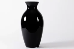 Décoration^Flamant Adina, Vase, Noir, Souffle Bouche, 70Cm
