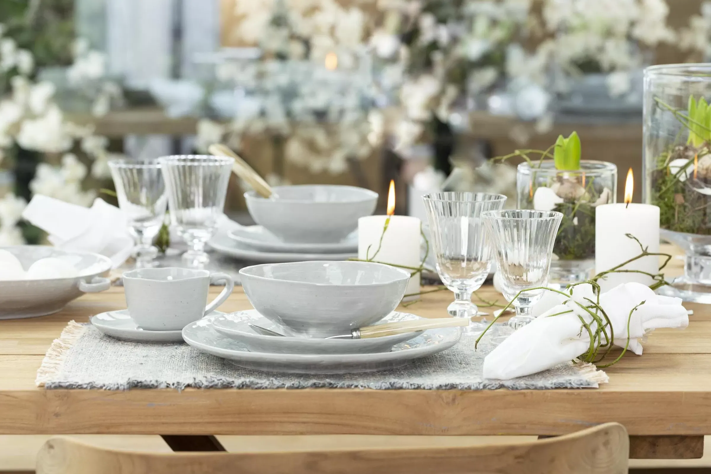 Assiettes, Plats Et Bols^Flamant Alanah, Assiette, Ceramique, Gris, 21,5Cm