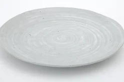 Assiettes, Plats Et Bols^Flamant Alanah, Assiette, Ceramique, Gris, 27Cm