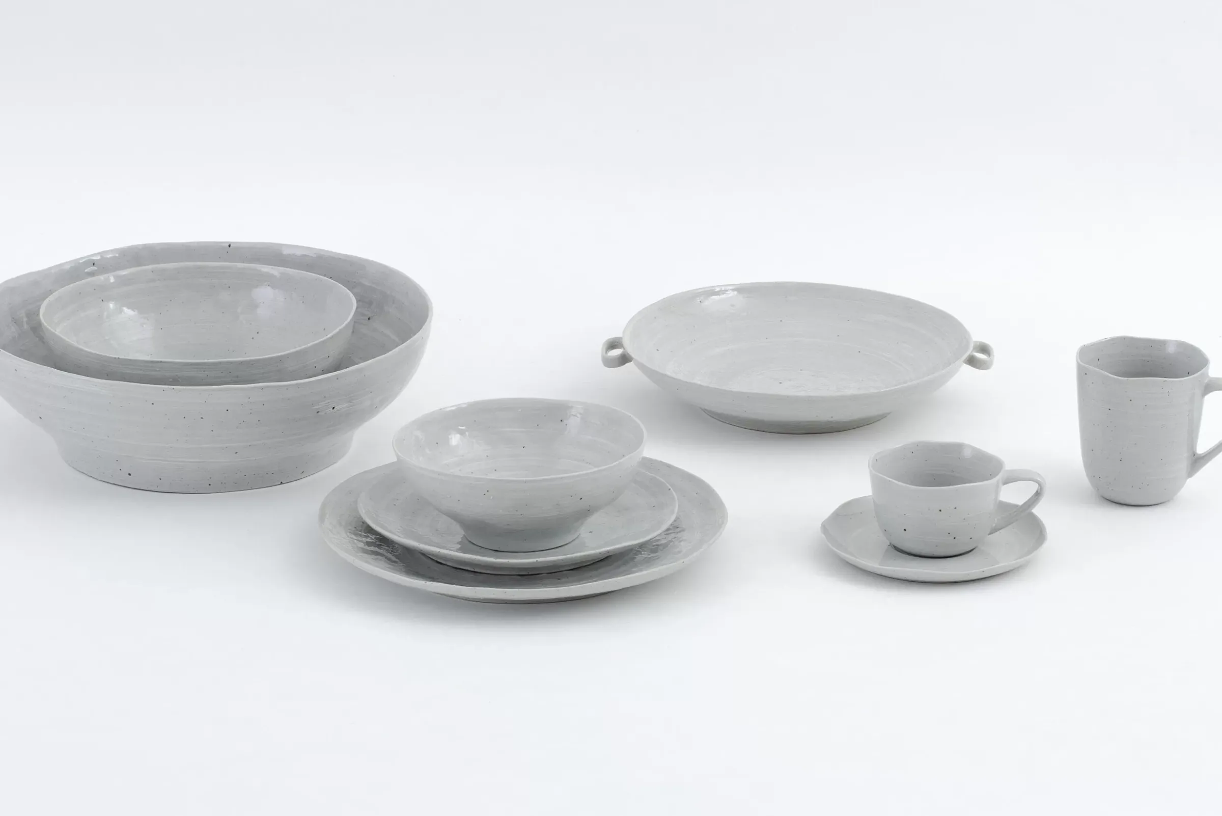 Assiettes, Plats Et Bols^Flamant Alanah, Tasse, Ceramique, Gris, 350Ml