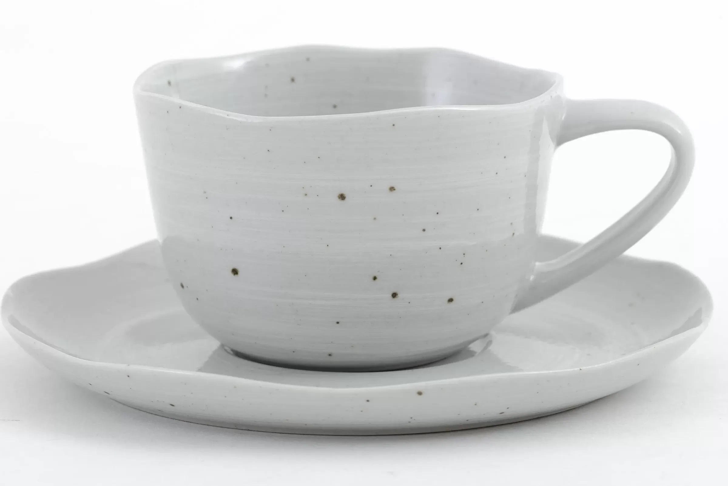 Fete Des Meres^Flamant Alanah, Tasse Et Soucoupe, Ceramique, Gris, 150Ml