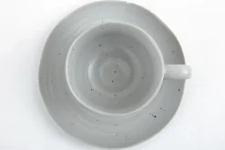 Fete Des Meres^Flamant Alanah, Tasse Et Soucoupe, Ceramique, Gris, 150Ml