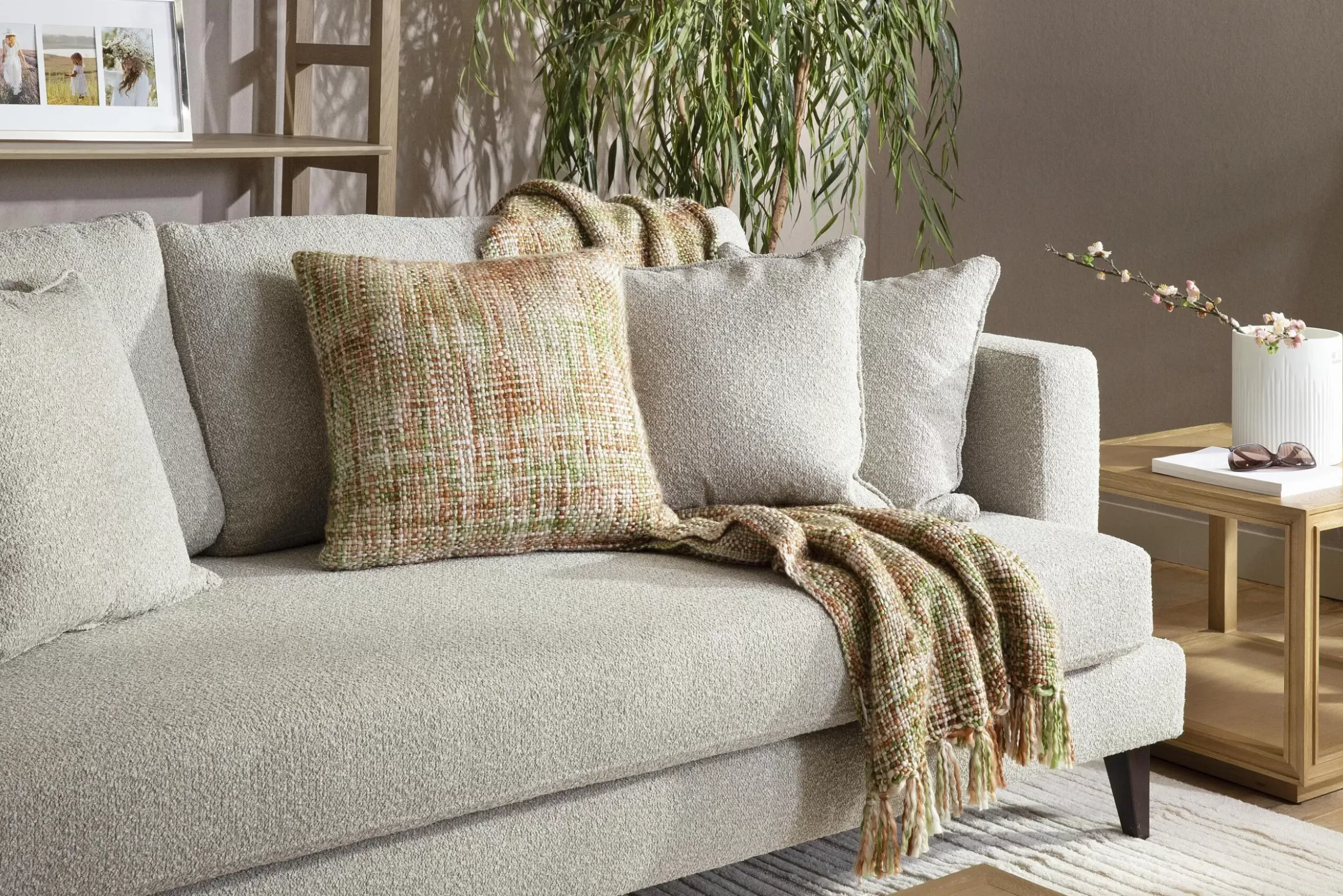 Textiles De Maison^Flamant Alodie, Carreaux, Multi