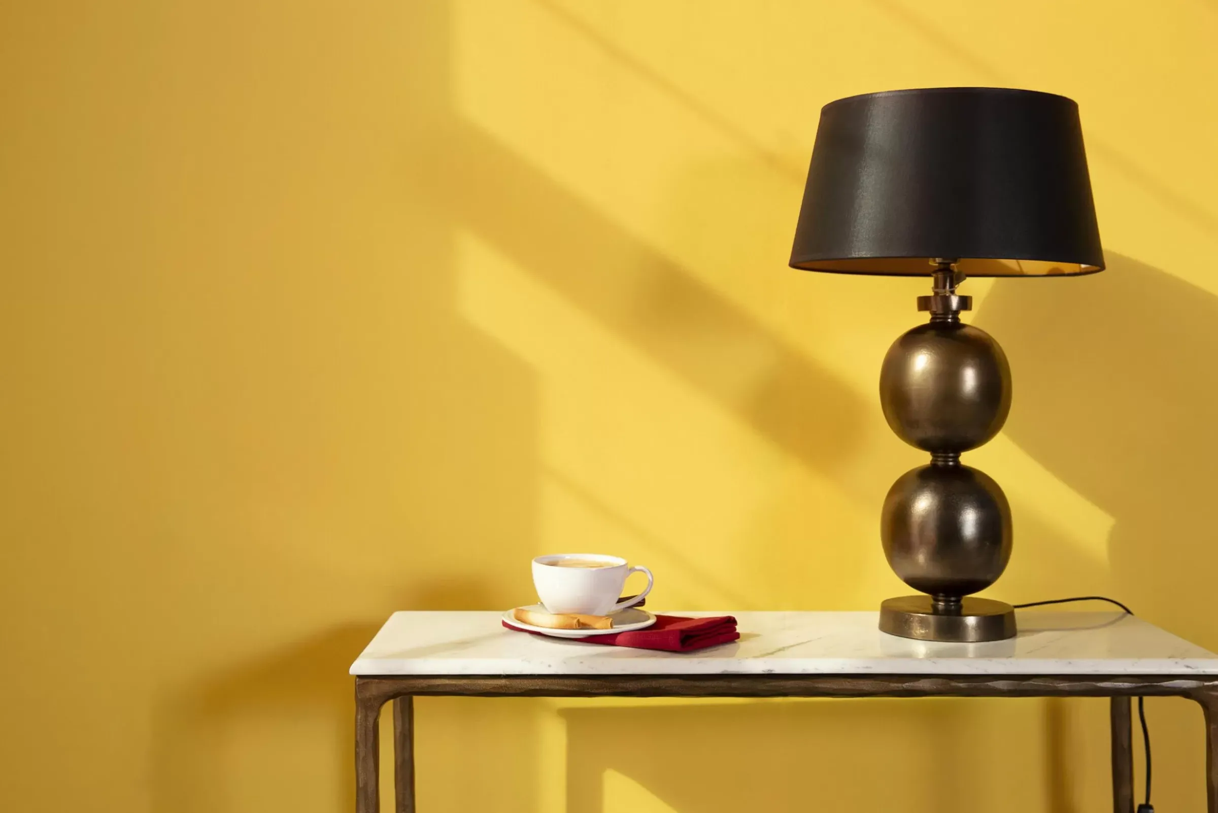 Eclairage^Flamant Annelie, Lampe De Table, Finition Laiton Antique