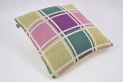 Textiles De Maison^Flamant Archio, Coussin, A Carreaux