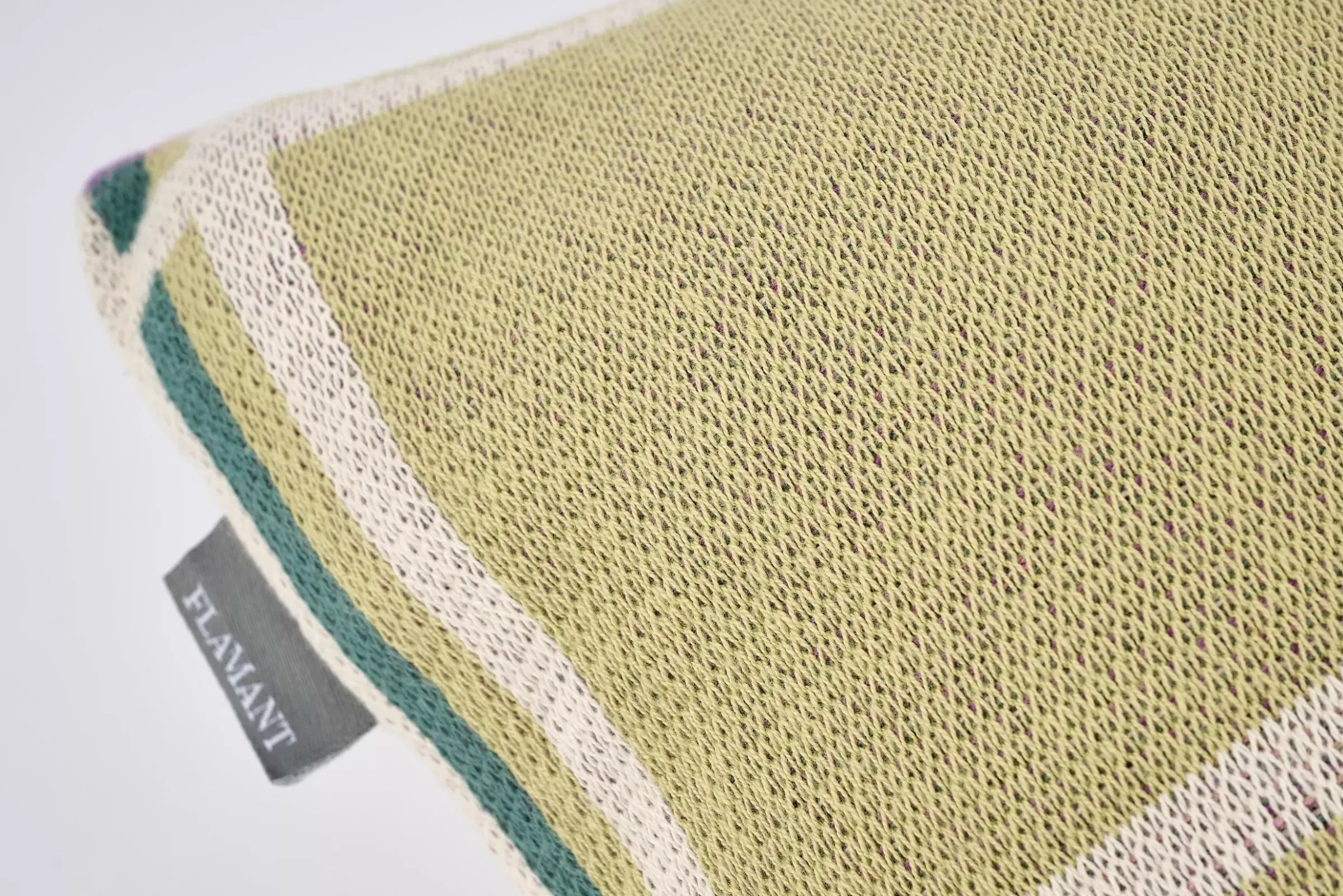 Textiles De Maison^Flamant Archio, Coussin, A Carreaux
