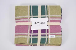 Textiles De Maison^Flamant Archio, Plaid, A Carreaux