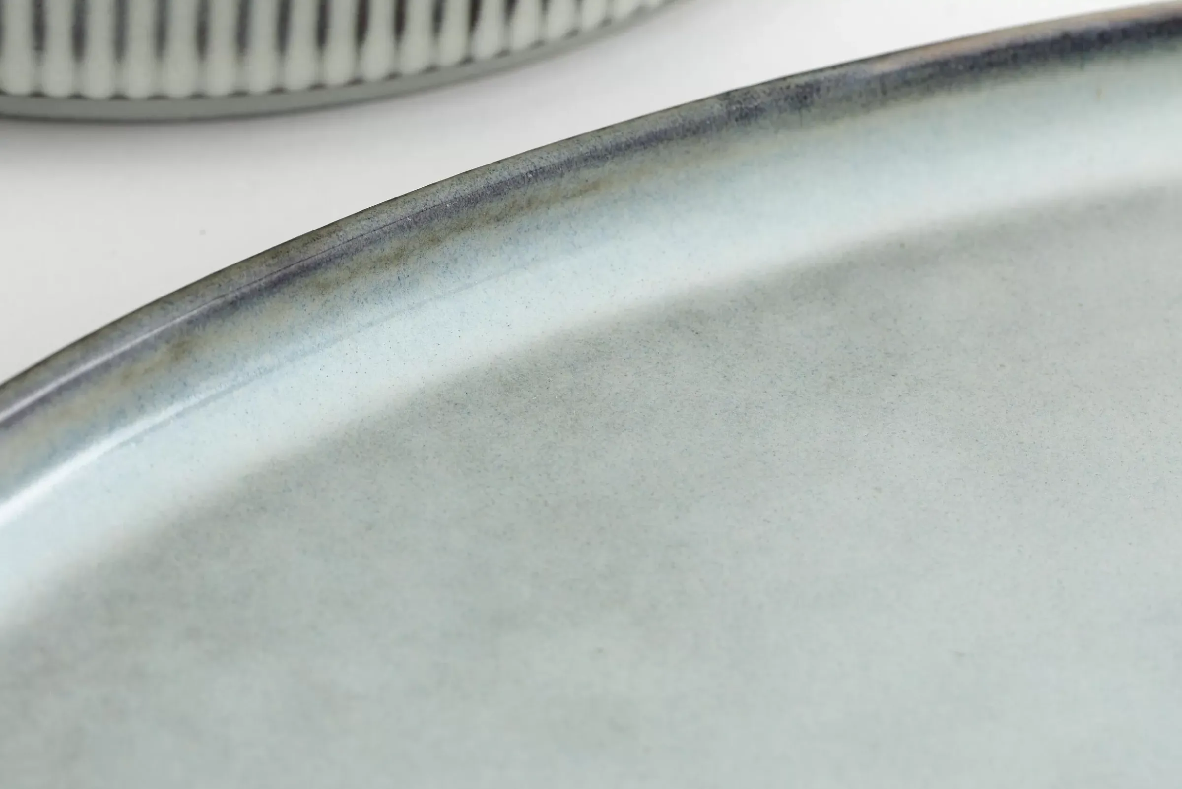 Assiettes, Plats Et Bols^Flamant Architecto, Assiette De Service, Ceramique, Gris