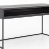 Bureaux^Flamant Armand, Bureau, Chene Noir Et Metal