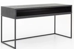 Bureaux^Flamant Armand, Bureau, Chene Noir Et Metal