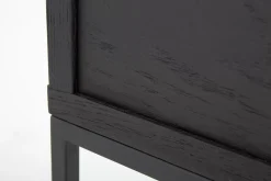 Bureaux^Flamant Armand, Bureau, Chene Noir Et Metal