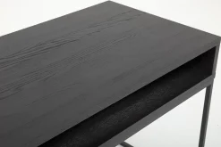 Bureaux^Flamant Armand, Bureau, Chene Noir Et Metal