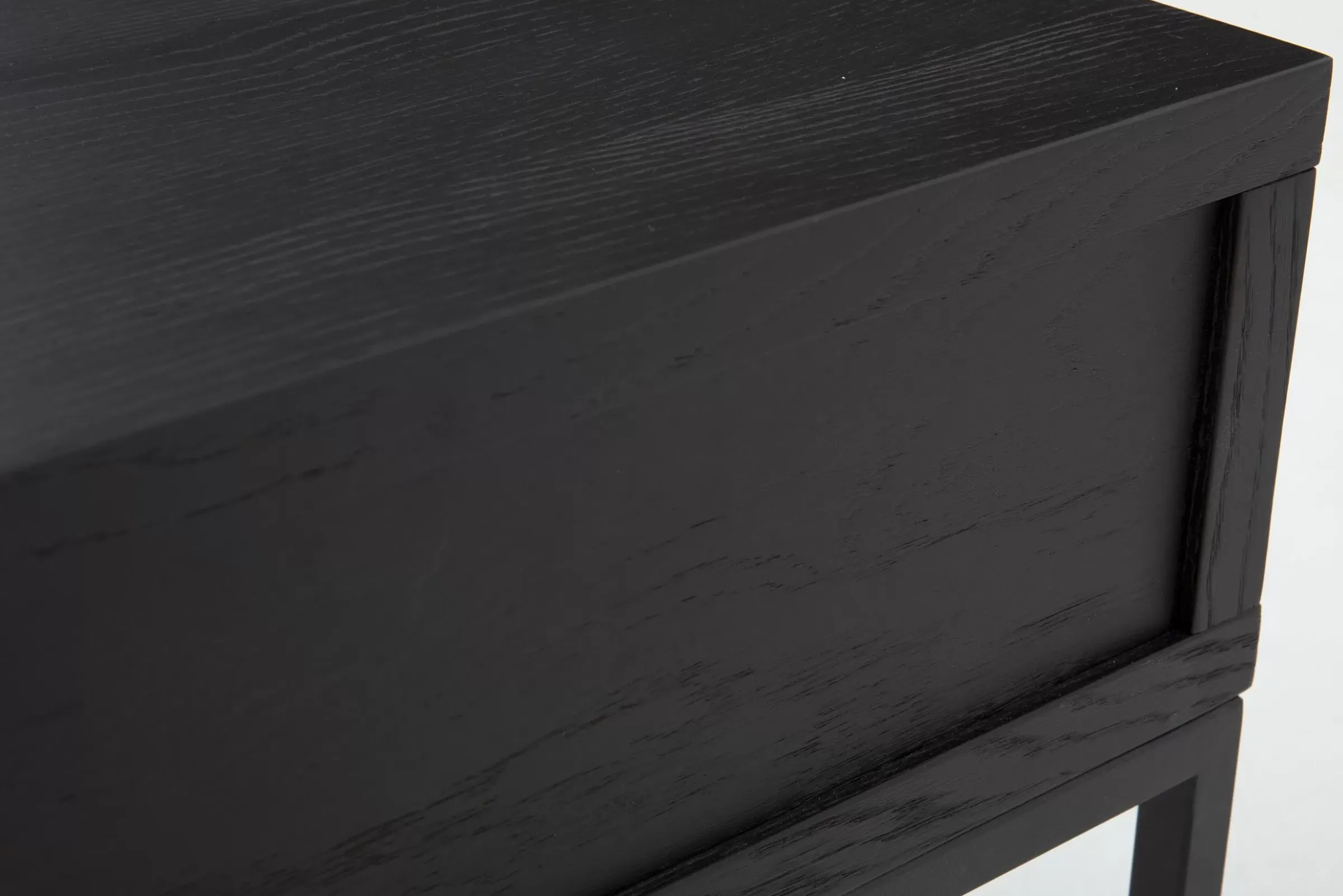 Table A Cafe^Flamant Armand, Table D'Appoint, Chene Noir Et Metal