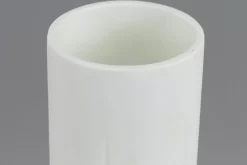 Décoration^Flamant Ayla, Vase, Verre, Blanc, O10,5X44H
