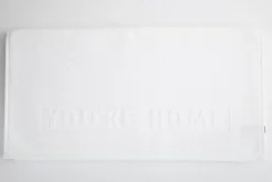 Textiles^Flamant Baobao, Serviette A Main, Blanc, 50X100 Cm
