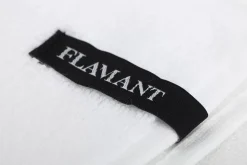 Textiles^Flamant Baobao, Serviette Invite, Blanc