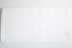 Textiles^Flamant Baobao, Serviette Invite, Blanc
