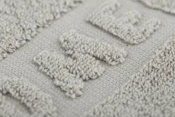 Textiles^Flamant Baobao, Serviette Invite, Gris Clair