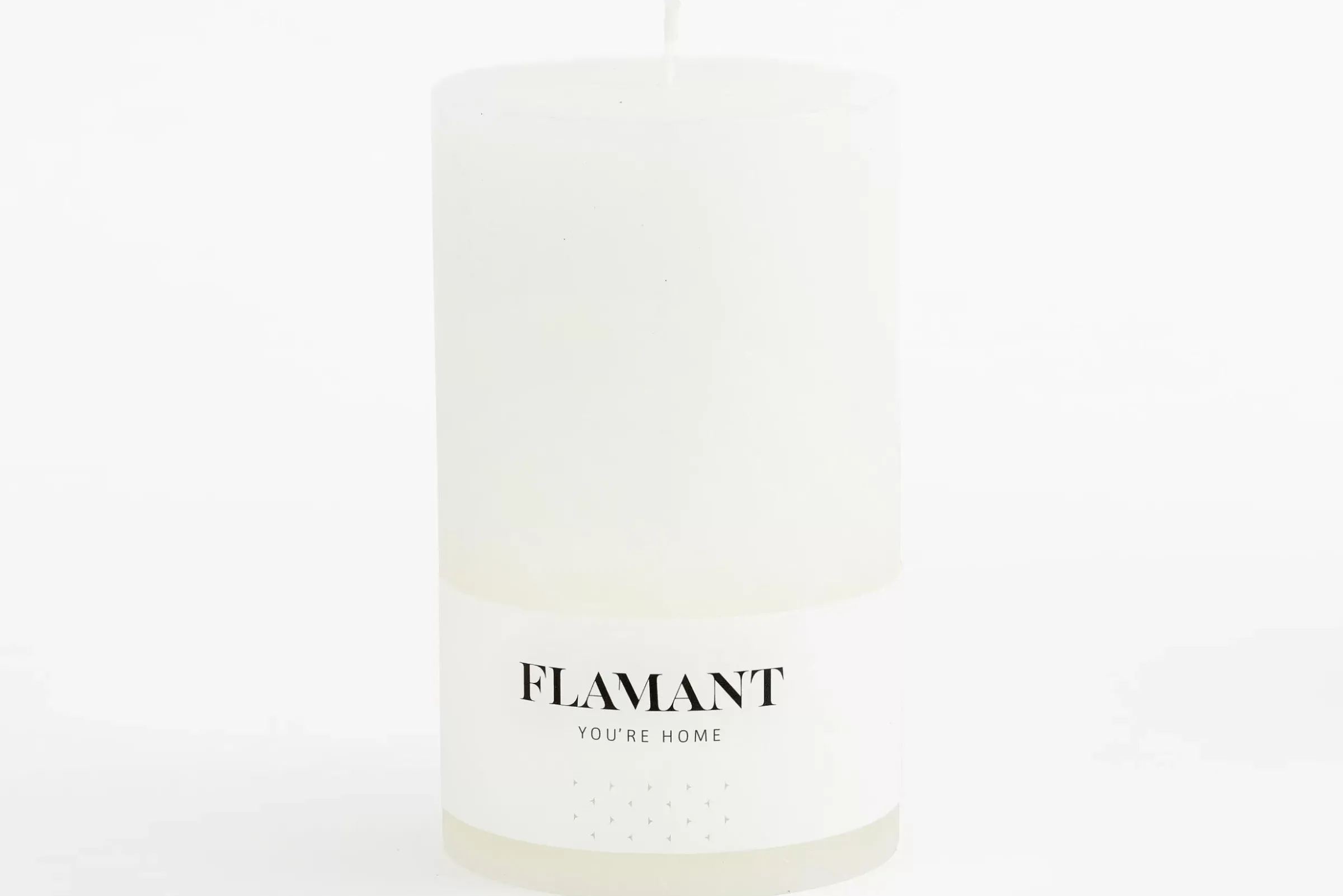 Décoration^Flamant Beth, Bougie, Couleur Blanc, 9X15Cm