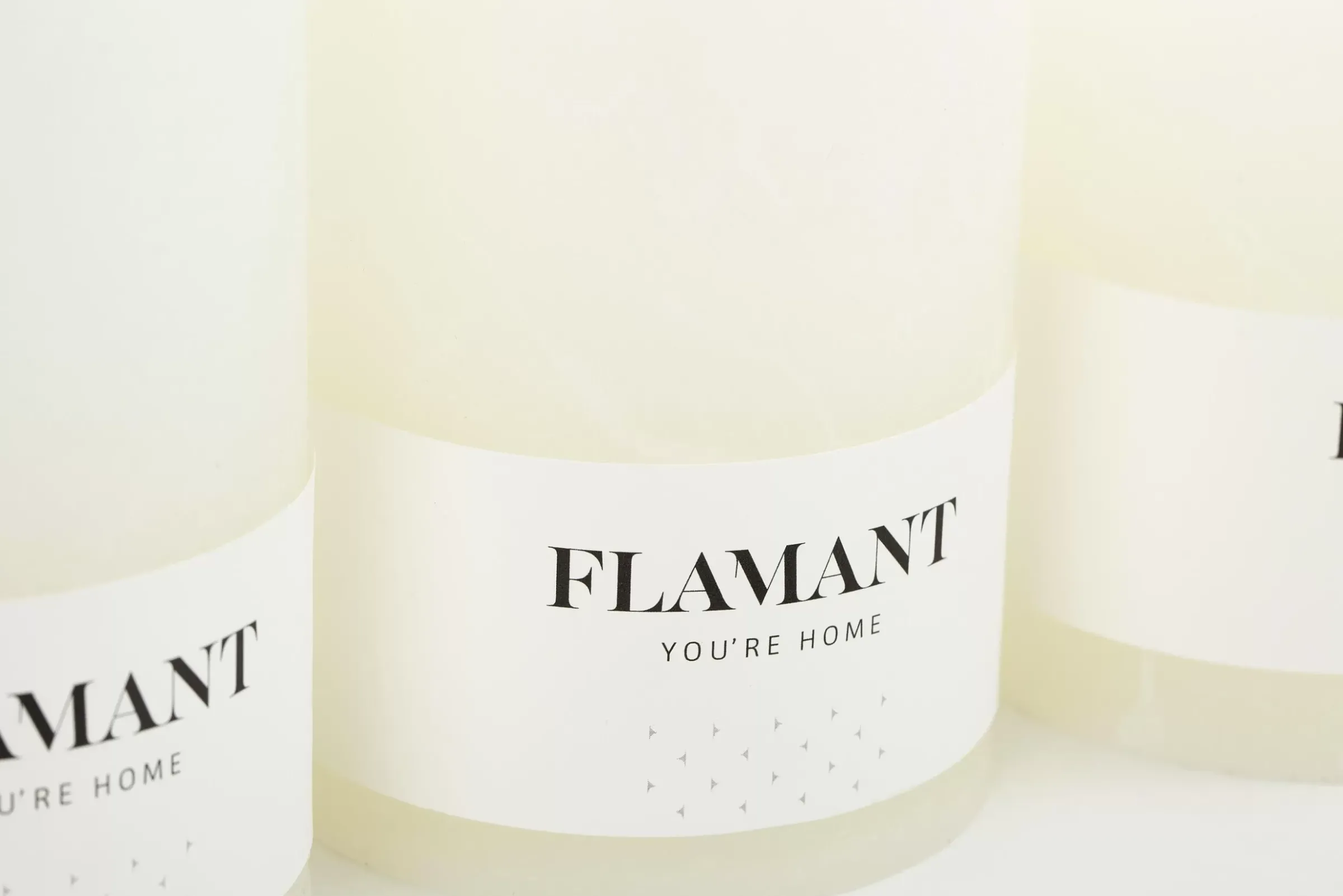 Décoration^Flamant Beth, Bougie, Couleur Blanc, 7X11,5Cm