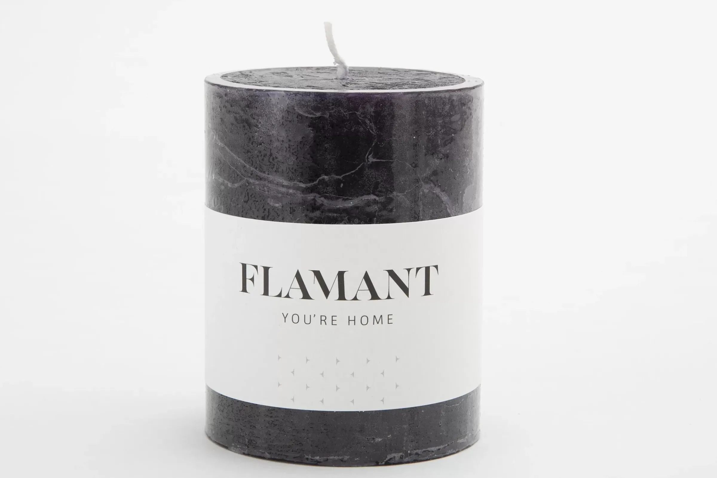 Décoration^Flamant Beth, Bougie, Couleur Noir, 7X9Cm