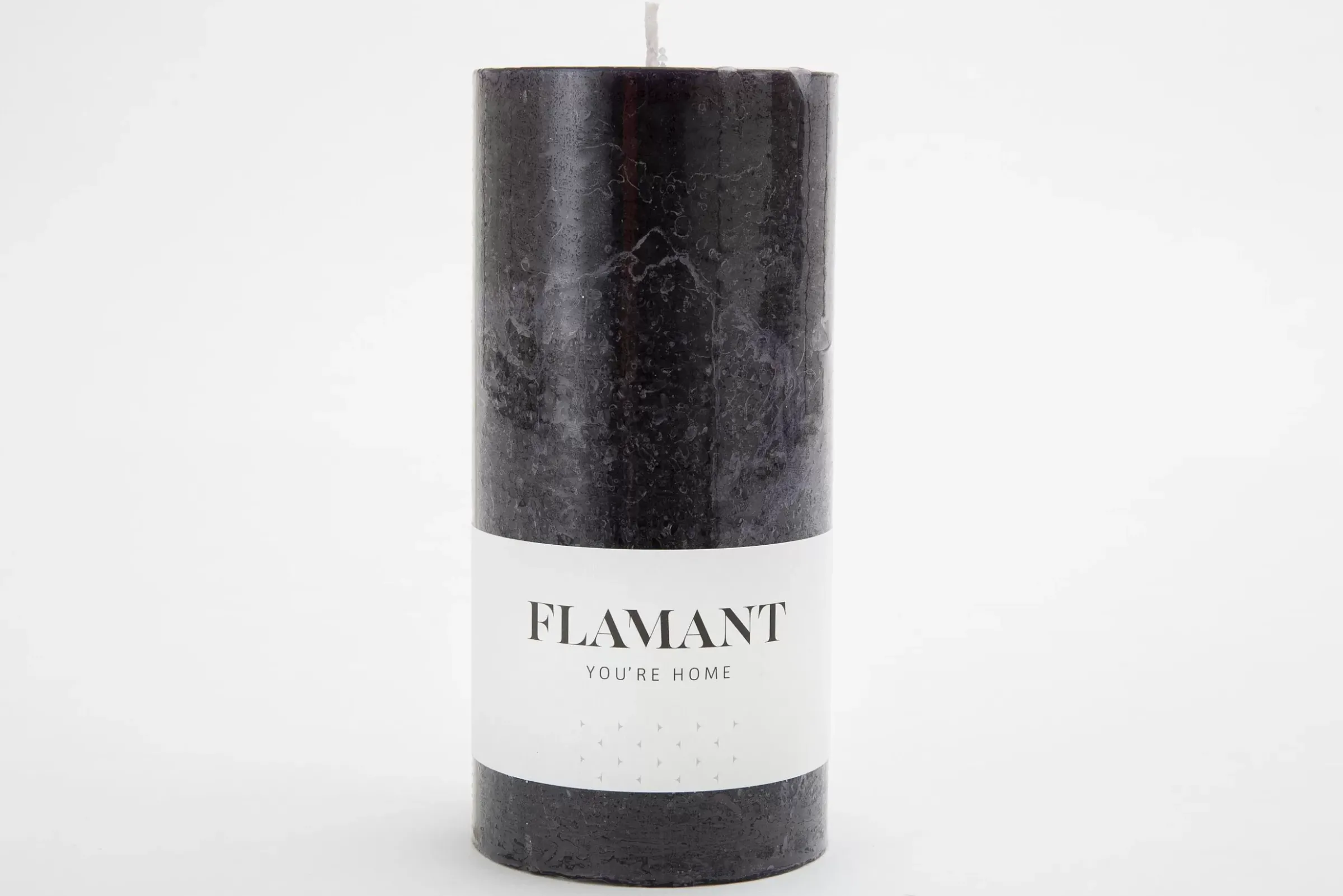 Décoration^Flamant Beth, Bougie, Couleur Noir, 7X15Cm