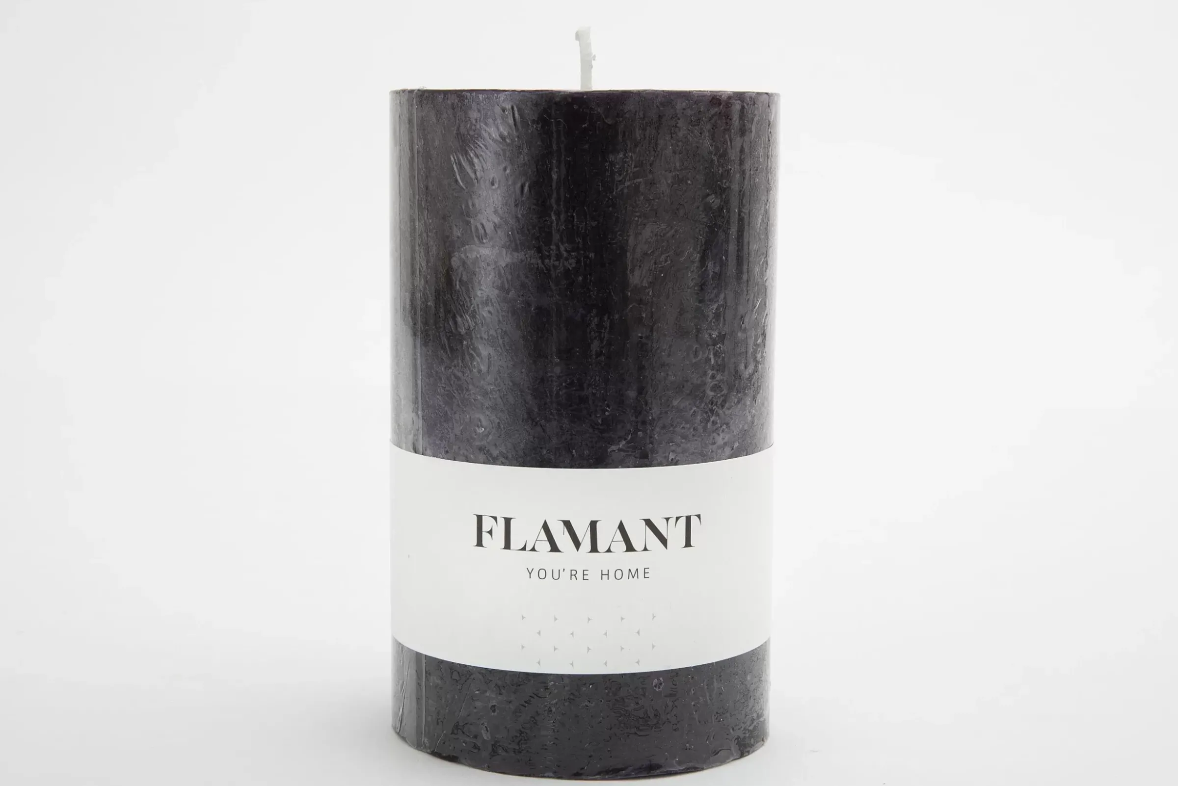 Décoration^Flamant Beth, Bougie, Couleur Noir, 9X15Cm