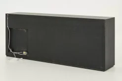 Buffets^Flamant Bjorn, Buffet, Noir, 4 Portes, Avec Lumieres Led A Intensite Variable