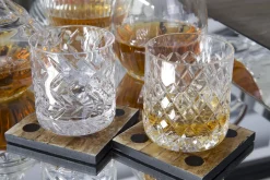 Lunettes^Flamant Bogart, Verre A Whisky, Coupe A La Main, Set De 6