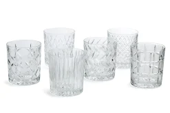 Lunettes^Flamant Bogart, Verre A Whisky, Coupe A La Main, Set De 6