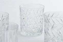 Lunettes^Flamant Bogart, Verre A Whisky, Coupe A La Main, Set De 6