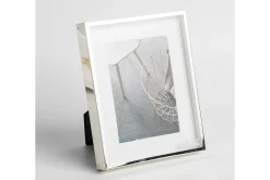 Décoration^Flamant Boites, Cadre Photo, Plaque Argent Et Laque, 13X18