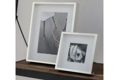 Décoration^Flamant Boites, Cadre Photo, Plaque Argent Et Laque, 8X8