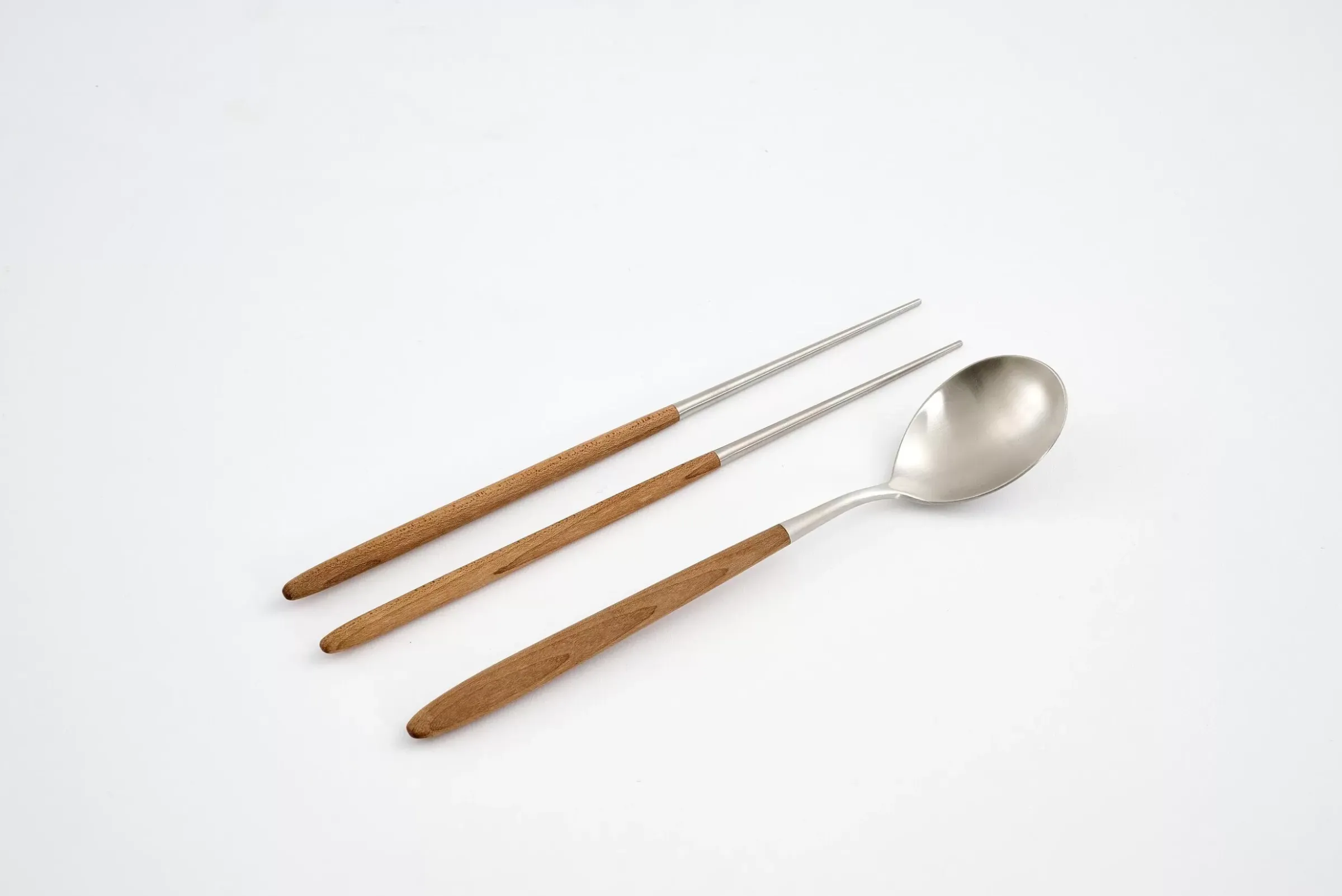 Coutellerie^Flamant Borneo, Cuillere Et Baguettes, Set De 2