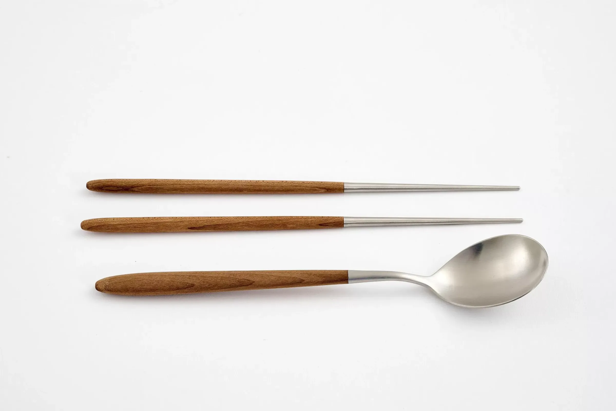 Coutellerie^Flamant Borneo, Cuillere Et Baguettes, Set De 2