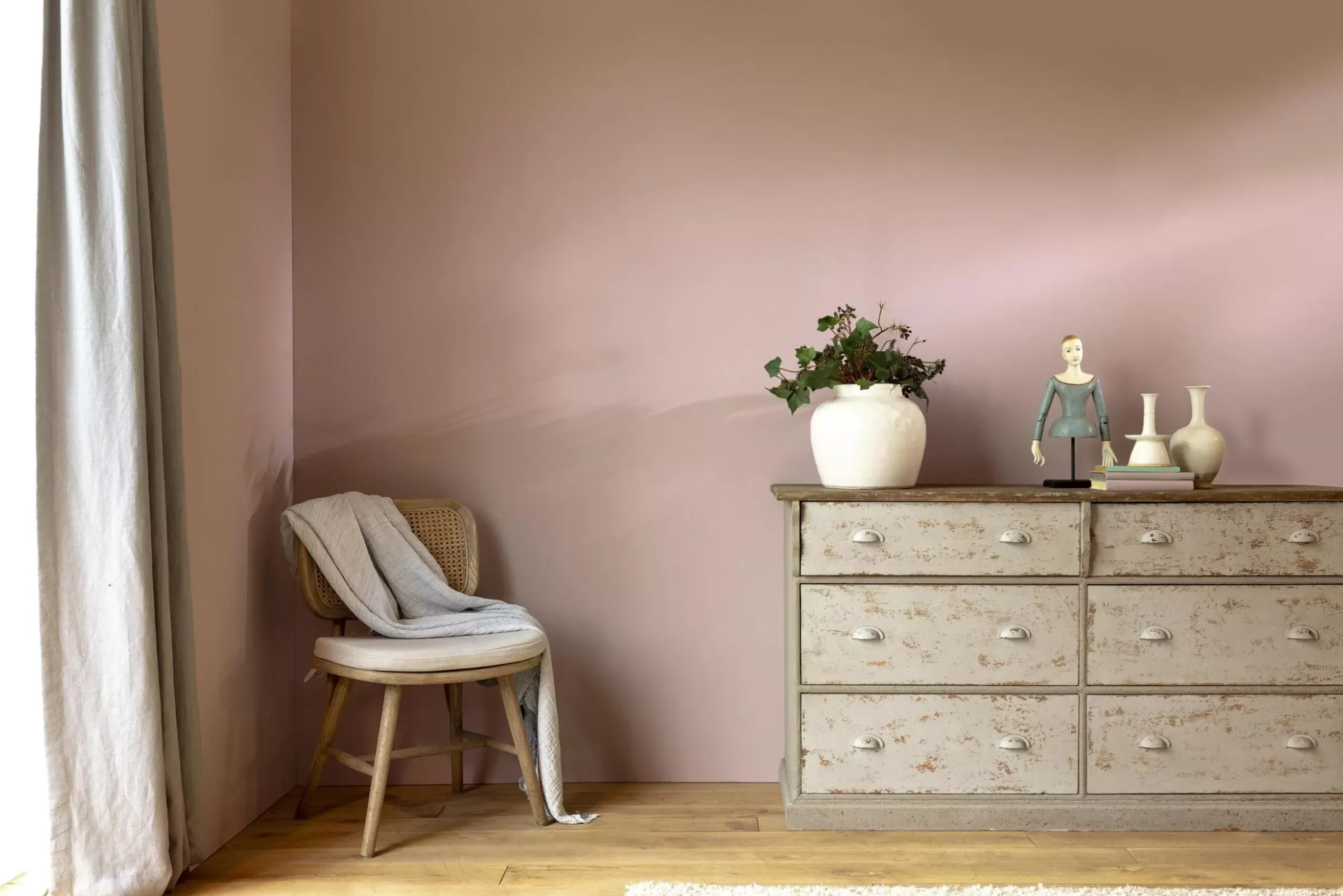 Rose / Parme^Flamant Boudoir