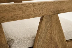 Chaises^Flamant Bruno, Fauteuil, Chene, Roseau, Avec Coussin