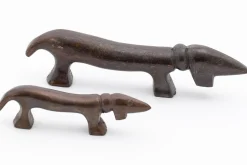 Décoration^Flamant Calum, Chien, Bronze Cuivre, L
