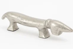 Décoration^Flamant Calum, Chien, Nickel, L