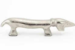 Décoration^Flamant Calum, Chien, Nickel, L
