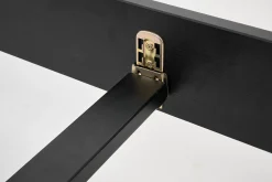Des Lits^Flamant Cape Cod, Lit A Baldaquin, Noir, 180 Cm