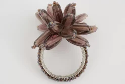 Accessoires^Flamant Carlea, Rond De Serviette, Perles