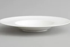 Assiettes, Plats Et Bols^Flamant Cathy, Assiette A Pates, Bone China, Blanc