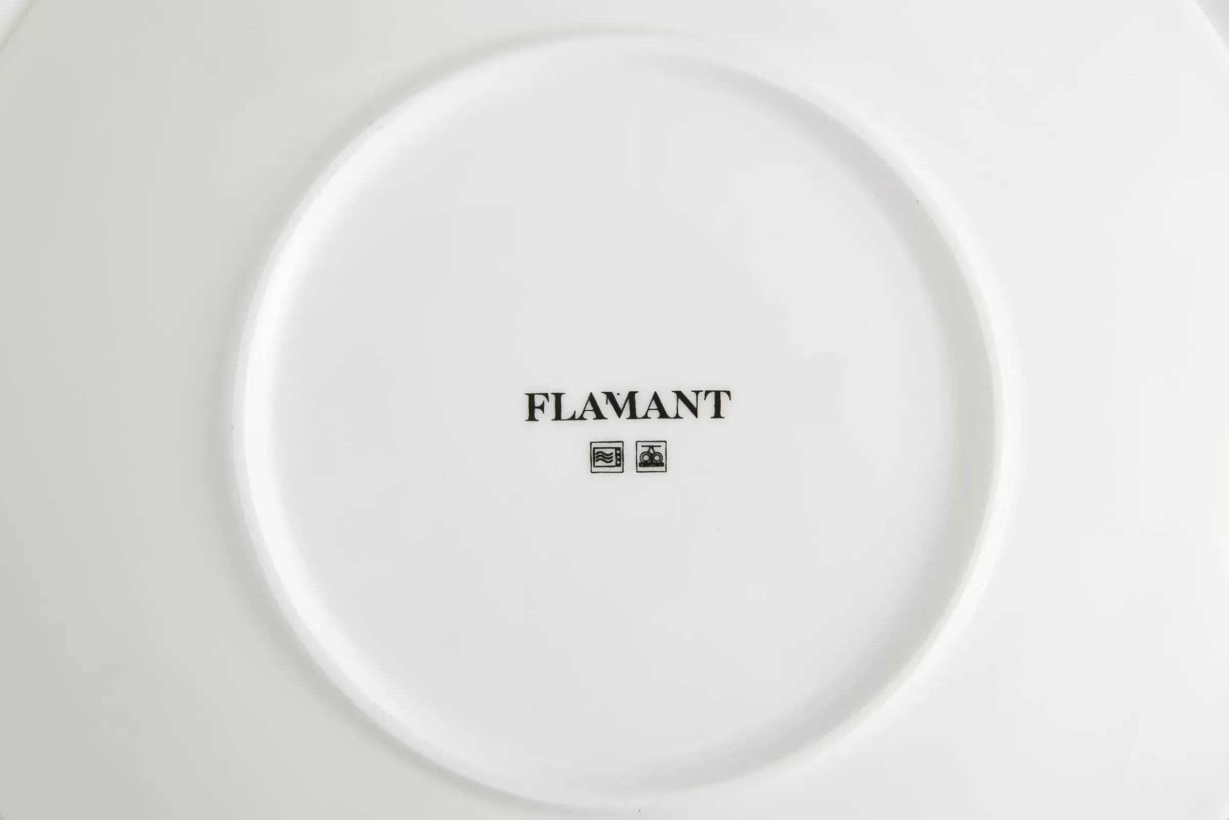 Assiettes, Plats Et Bols^Flamant Cathy, Assiette Creuse, Bone China, Blanc