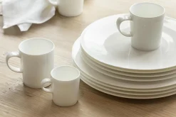 Assiettes, Plats Et Bols^Flamant Cathy, Assiette Creuse, Bone China, Blanc