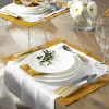 Assiettes, Plats Et Bols^Flamant Cathy, Assiette, Porcelaine, Blanc, 23Cm