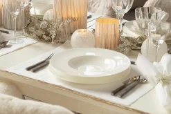 Assiettes, Plats Et Bols^Flamant Cathy, Assiette, Porcelaine, Blanc, 28Cm