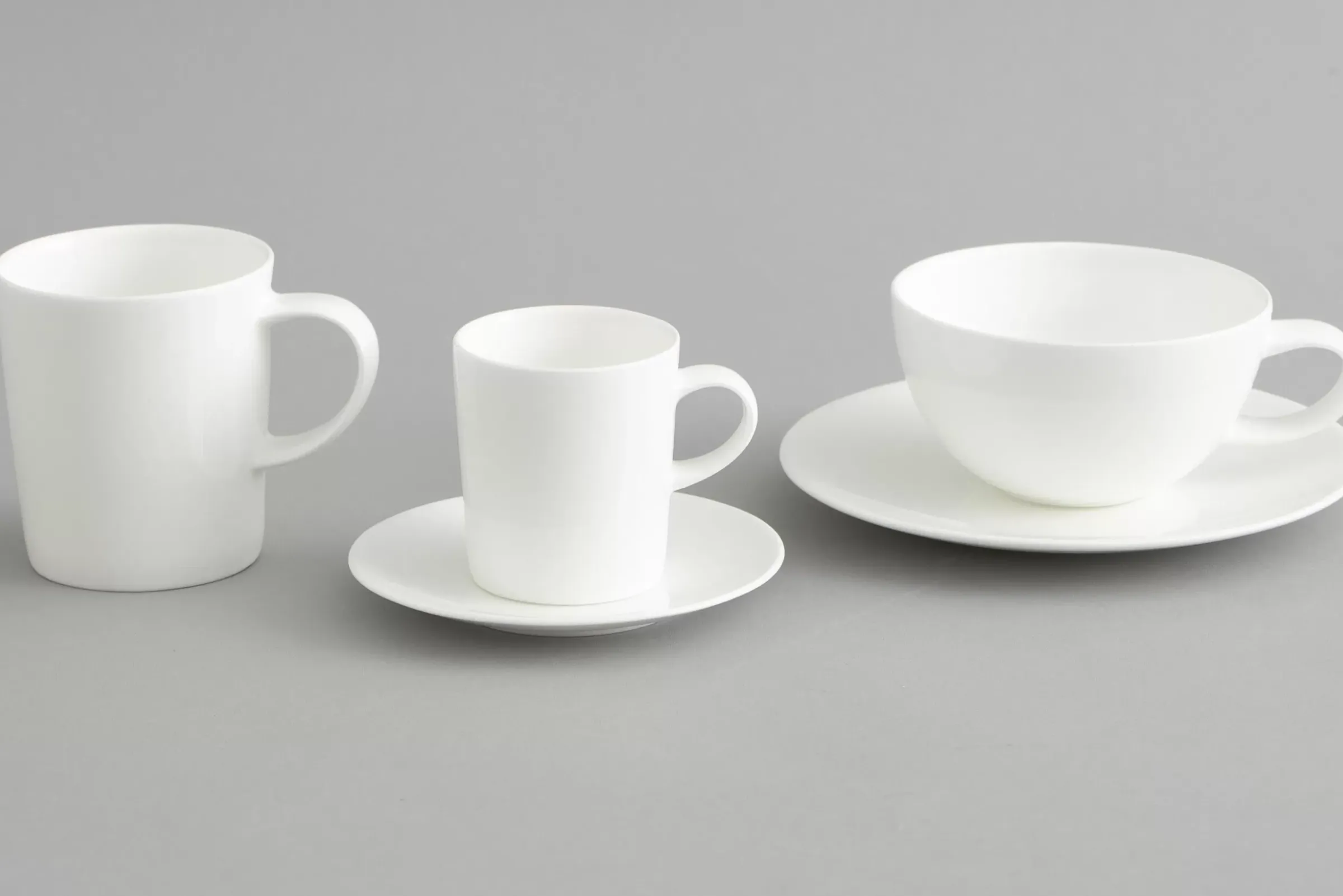 Assiettes, Plats Et Bols^Flamant Cathy, Tasse Et Soucoupe, Porcelaine, Blanc, 200Ml