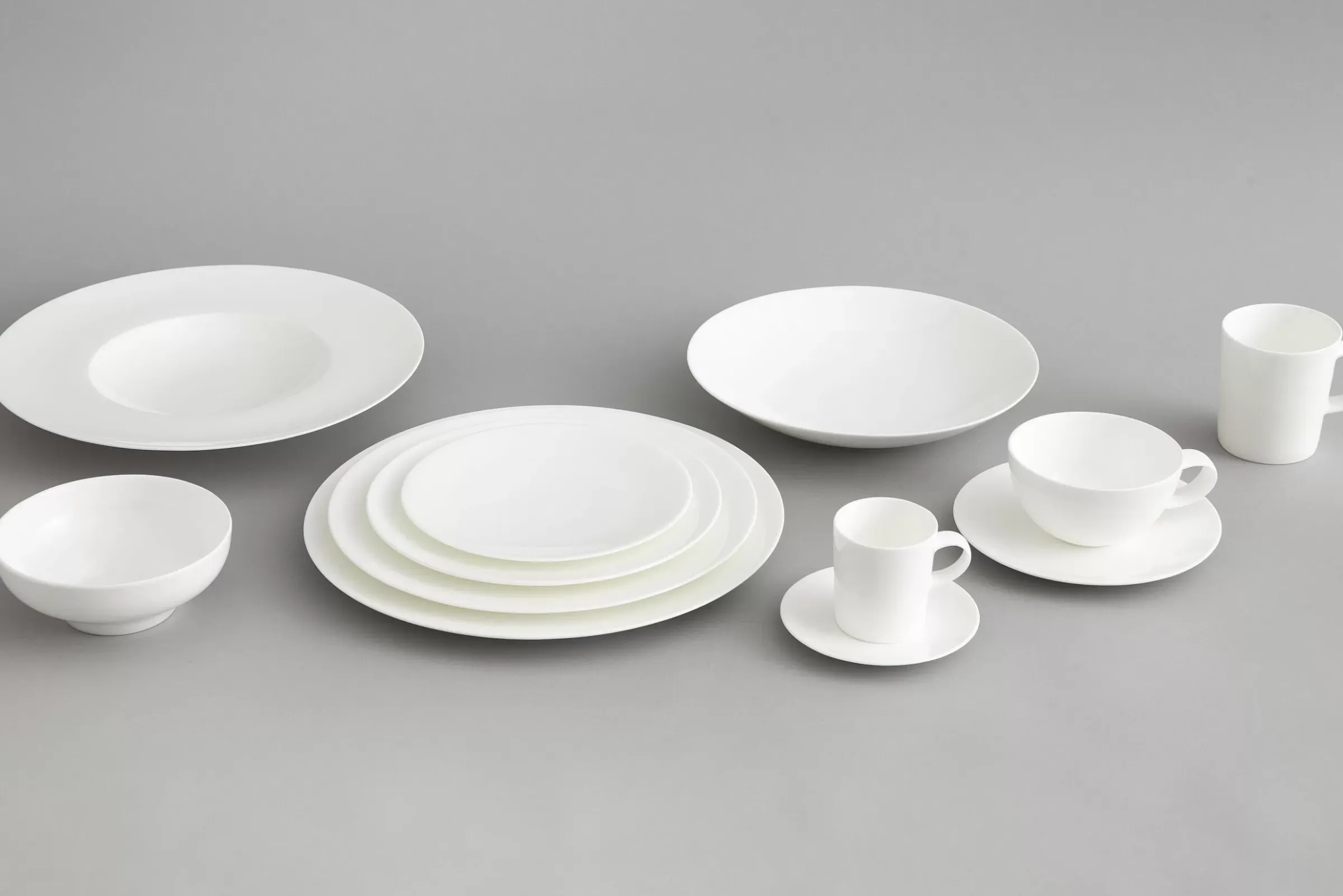 Assiettes, Plats Et Bols^Flamant Cathy, Tasse Et Soucoupe, Porcelaine, Blanc, 200Ml