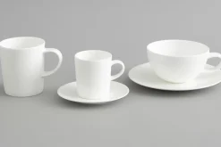 Assiettes, Plats Et Bols^Flamant Cathy, Tasse, Porcelaine, Blanc, 200Ml
